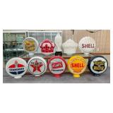 COLLECTION GAS PUMP GLOBES