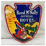 DSP RAND MCNALLY HOTEL SIGN
