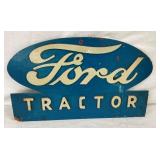 EARLY EMB. FORD TRACTOR SIGN