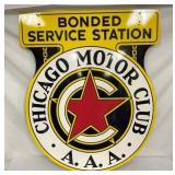 DSP CHICAGO MOTOR CLUB SIGN