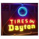 LIGHTED TIRES BY DAYTON NEON