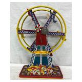 11×16.5 The Ohio Art Co Tin Litho Ferris Wheel ‘The Giant Ride’ To