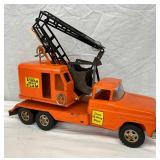 Tonka Mobile Clam Truck, 16 1/2″ x 13 1/3″, Orange with Collectible Decals