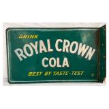 18 x 11″ Royal Crown Cola Double-Sided Flange Sign