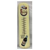 Metal Frostie Root Beer Advertising Thermometer, 7 x 30 Inches