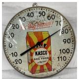 10-Inch Kasco Dog Food Advertising Thermometer
