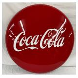 Restored Coca-Cola 36in Advertising Button Sign