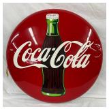 24-Inch Coca-Cola Bottle Cap Button Sign