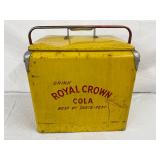 Royal Crown Cola Embossed Metal Cooler, 18″ x 20″