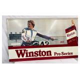 Embossed Metal Winston Pro Series Sign, 60 x 35 Inches