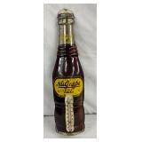 NuGrape Soda Embossed Metal Bottle Thermometer, 4 x 17 Inches