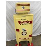 Restored GE Model CA-1-B16 Frostie Beehive Refrigerator, 23 1/2 x 64 Inches