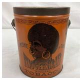 B. Leidersdorf Co. Tobacco Tin, 5 1/2 Inches Wide, 7 Inches Tall