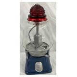 Five Cent Gum Machine with Lighted Glass Top and Red Dome