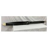 74-Inch Early Aluminum Airplane Propeller