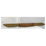 Rare 10-Foot O’Brien Fine Cutlery Wooden Trade Sign