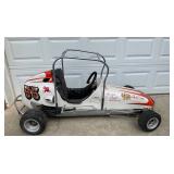 Unusual Quarter Midget Race Car Body with Cage – No Engine
