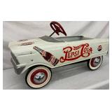Murray Pepsi Cola Pedal Car with Red Steering Wheel