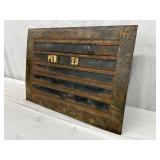 MEASURES 19 1/2 X 13 1/2  