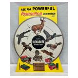 New Old Stock Remington Easel-Back Advertising Sign, 20 1/2” x 27 1/2”