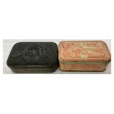 Opera Beauties Cigar Tin and Sultans Cut Plug Tobacco Tin