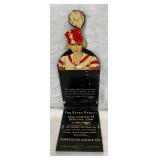 3X7 American Chicle Co. Dentyne Gum Metal Display, Stock D-74