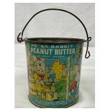Peter Rabbit Peanut Butter Tin, 1 Pound, Newton Tea & Spice Co., Cincinnati, Ohio