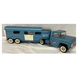 Structo Vista Dome Horse Van Toy Truck and Trailer, 23×6 Inches