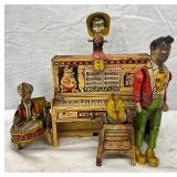 1945 Unique Art Manufacturing Co. ‘The Dog Patch 4’ Tin Lithograph Toy