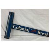 Embossed Metal Colonial Bread Door Push, 25×15 Inches