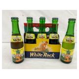 White Rock Kula Maid 6-Pack Glass Bottles in Original Cardboard Carrier