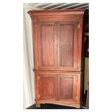 4 PANELED DOORS - BRASS HINGES 
