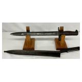 17-Inch U.S. Bayonet with Scabbard 17-Inch U.S. Bayonet with Scabbard