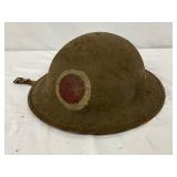 WWII Japanese Combat Helmet with Liner WWII Japanese Combat Helmet with Liner