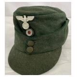 German WW2 Wool Field Cap with Insignia German WW2 Wool Field Cap with Insignia