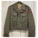 U.S. Airborne Military Jacket with Patches U.S. Airborne Military Jacket with Patches