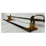 Early Civil War Sword with Scabbard, 38 Inches Long Early Civil War Sword with Scabbard, 38 Inches Long