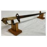 U.S. Model 1812 Officer’s Sword with Eagle-Head Pommel, 37 in. U.S. Model 1812 Officer’s Sword with Eagle-Head Pommel, 37 in.