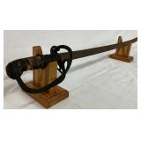 Civil War NC-Marked Sword with 39-Inch Blade Civil War NC-Marked Sword with 39-Inch Blade