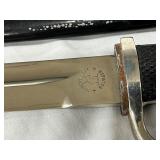 German marking ‘E&F Horster, Solingen’ on the blade base  German marking ‘E&F Horster, Solingen’ on the blade base