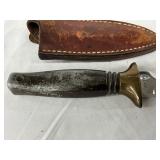 Marked ‘Kershaw by Kai Japan’ and ‘Special Agent’ near the brass guard.   Marked ‘Kershaw by Kai Japan’ and ‘Special Agent’ near the brass guard.