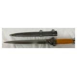 WWII German Red Cross Officer Dagger with Scabbard, 15-Inch WWII German Red Cross Officer Dagger with Scabbard, 15-Inch