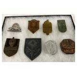 8 German WW2 Badges with Various Designs 8 German WW2 Badges with Various Designs