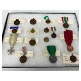 15 Italian and WWII-Era Military Medals and Commemoratives 15 Italian and WWII-Era Military Medals and Commemoratives