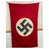 45in x 70in German WWII Flag with Swastika 45in x 70in German WWII Flag with Swastika