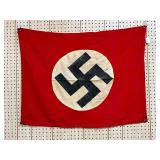 WWII German Flag, 27 1/2 in. x 35 in. WWII German Flag, 27 1/2 in. x 35 in.