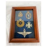 5 Framed World War II Military Medals 5 Framed World War II Military Medals