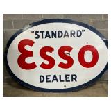 DSP Esso Standard Dealer  Oval Sign (92in x 61in)