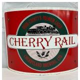 SSP Cherry Rail Convex Sign by Cherryland Brewing,  18×14 