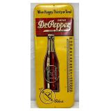 Dr Pepper 10-2-4 Thermometer with Bottle Graphic, 10  x 25 1/2 